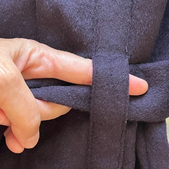 Calvin Klein Coat Purple Size 16 Vintage New with Tags - Picture 7 of 10